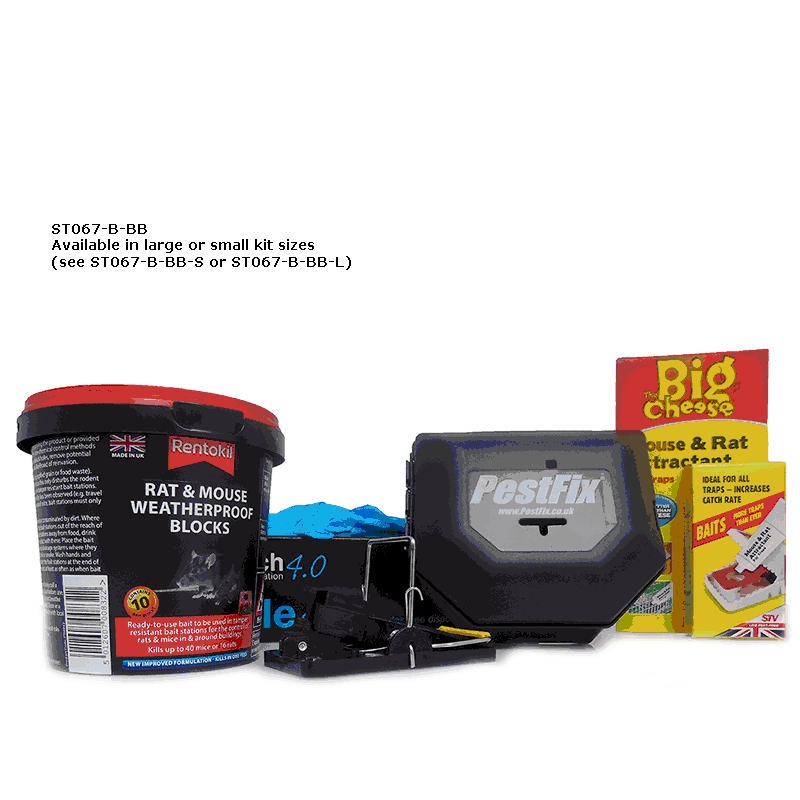 PestFix Snapbox Mouse Bait Station Starter Kit